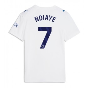 Dámské fotbalový oblečení Manchester City Iliman Ndiaye #7 Tretí košile 2026-27 Krátkým Rukávem